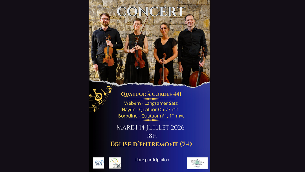 Concert -  Quatuor à cordes 441