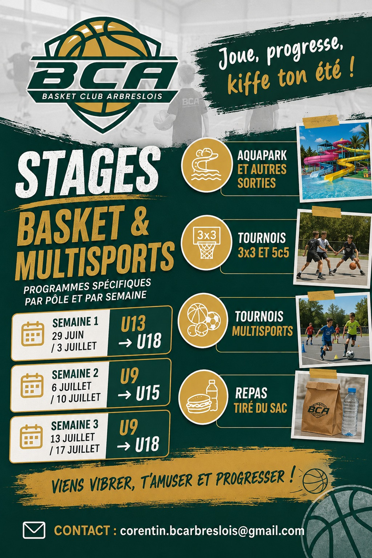 Stage Basket & Multisports du BCA