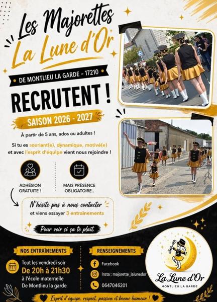 Club de Majorette la Lune d'Or