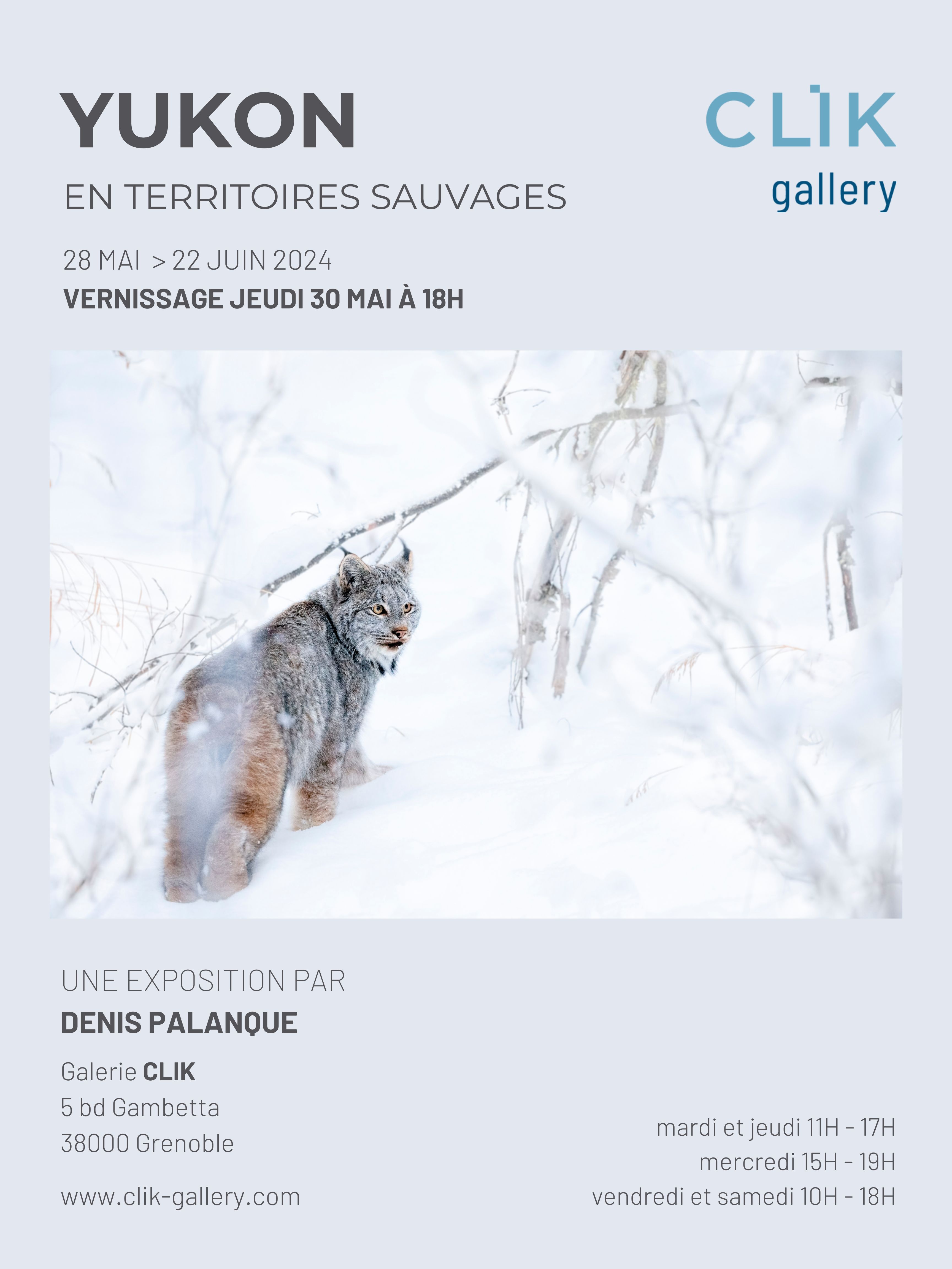 YUKON En territoires sauvages,  une exposition photo par Denis Palanque