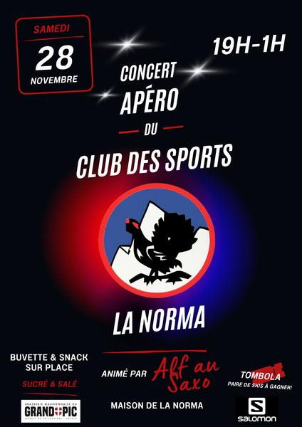 Image Affiche Apéro concert La Norma