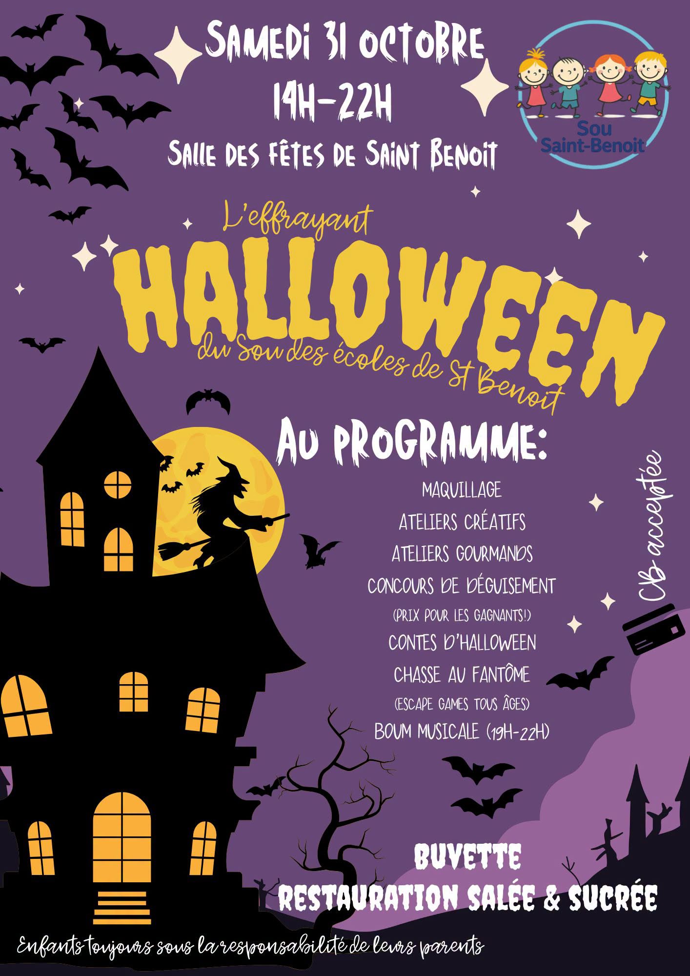 L'effrayant Halloween du Sou des Ecoles