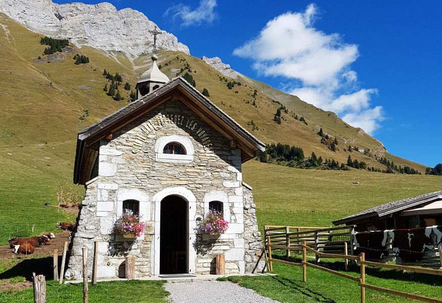 Chapelle Sainte Anne en été