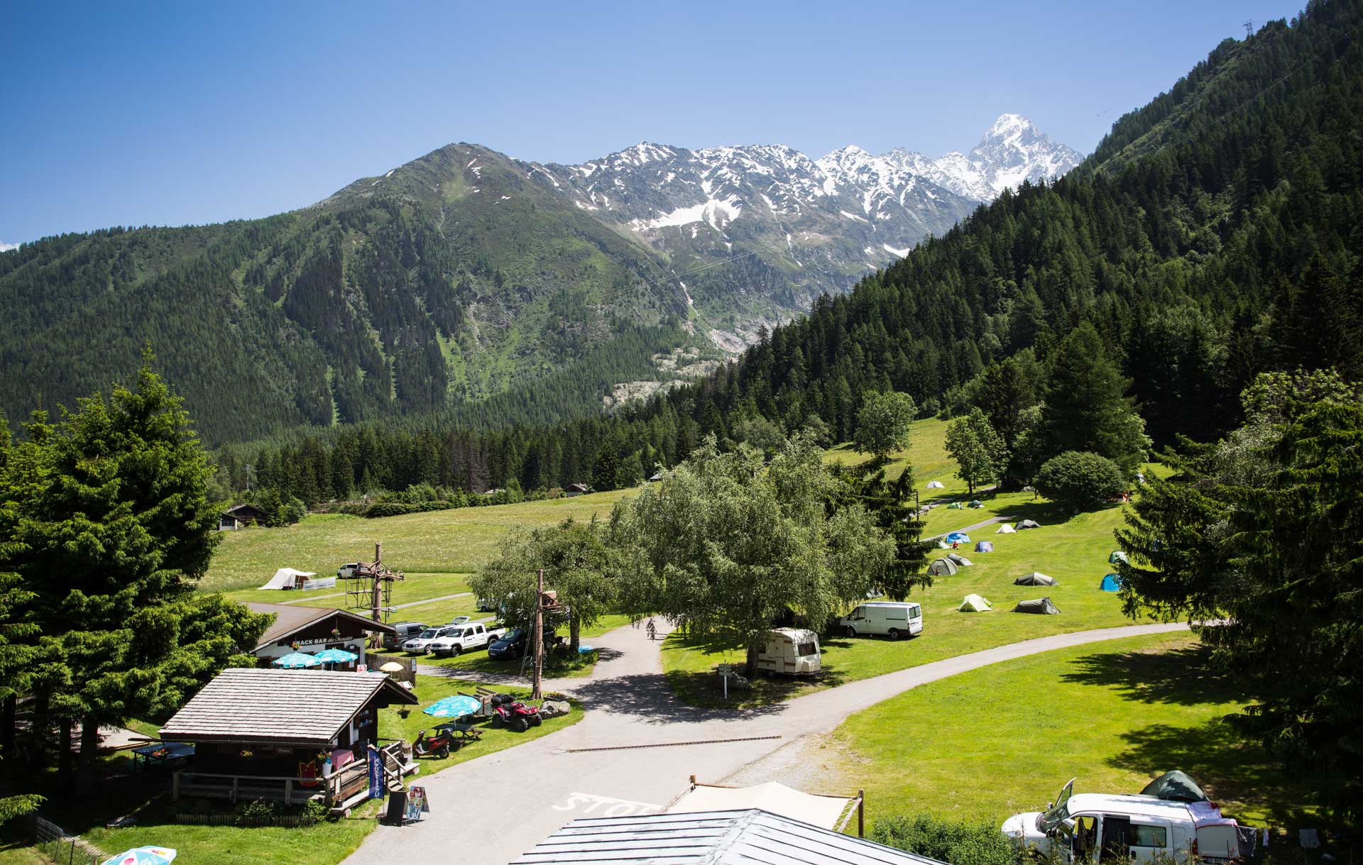 Camping Glacier d'Argentière — Campings & Plein air à Haute-Savoie