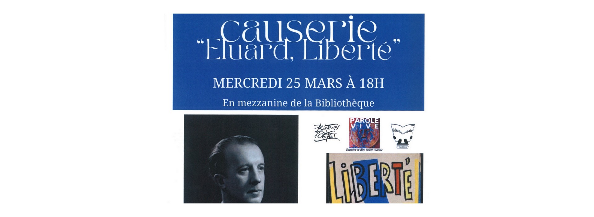 Conférence "Éluard, Liberté"