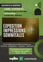 Affiche expo caves de la chartreuse