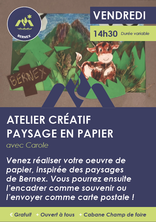 Creative paper landscape workshop