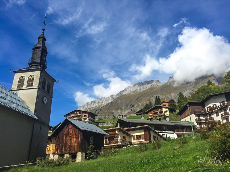 Village de la Giettaz en Aravis