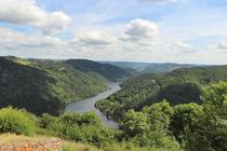 Les gorges de la Loire depuis Chambles