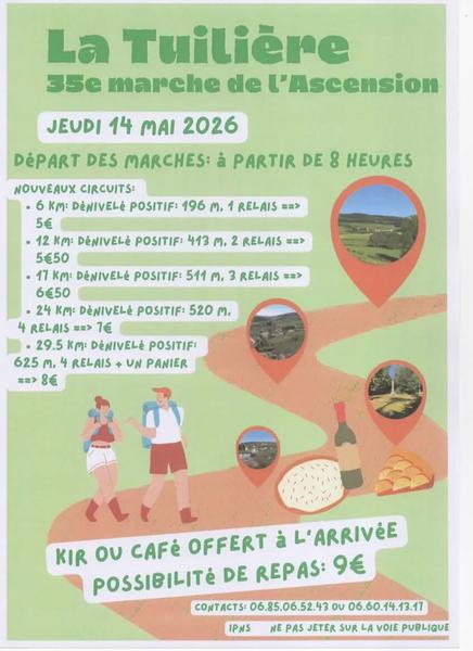 Randonnée pédestre de l'Ascension_La Tuilière