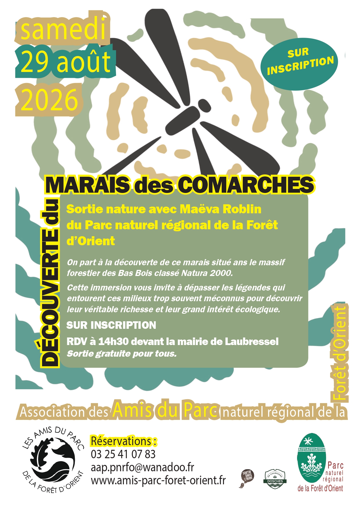 À la rencontre du marais des Comarches