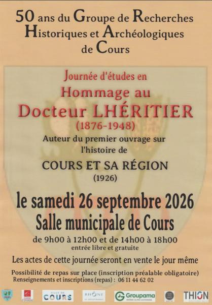 Hommage au docteur Lhéritier