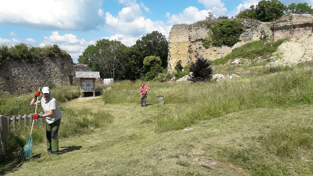 Haute-cour Château de Saint-Germain