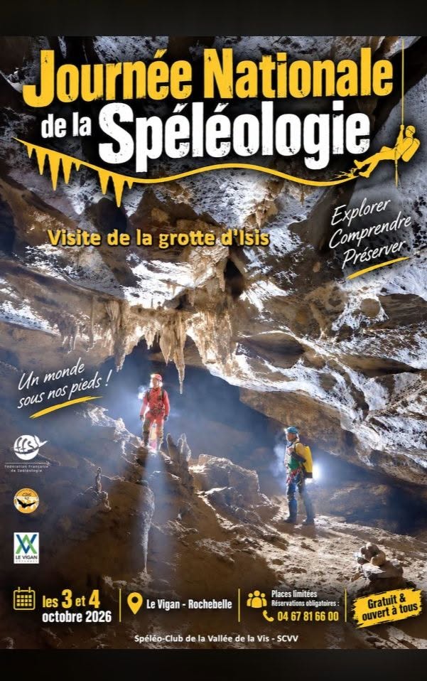 Journée nationale de la Spéléologie_Le Vigan