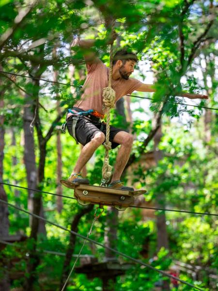 activité adulte accrobranche Ardèche et Gard