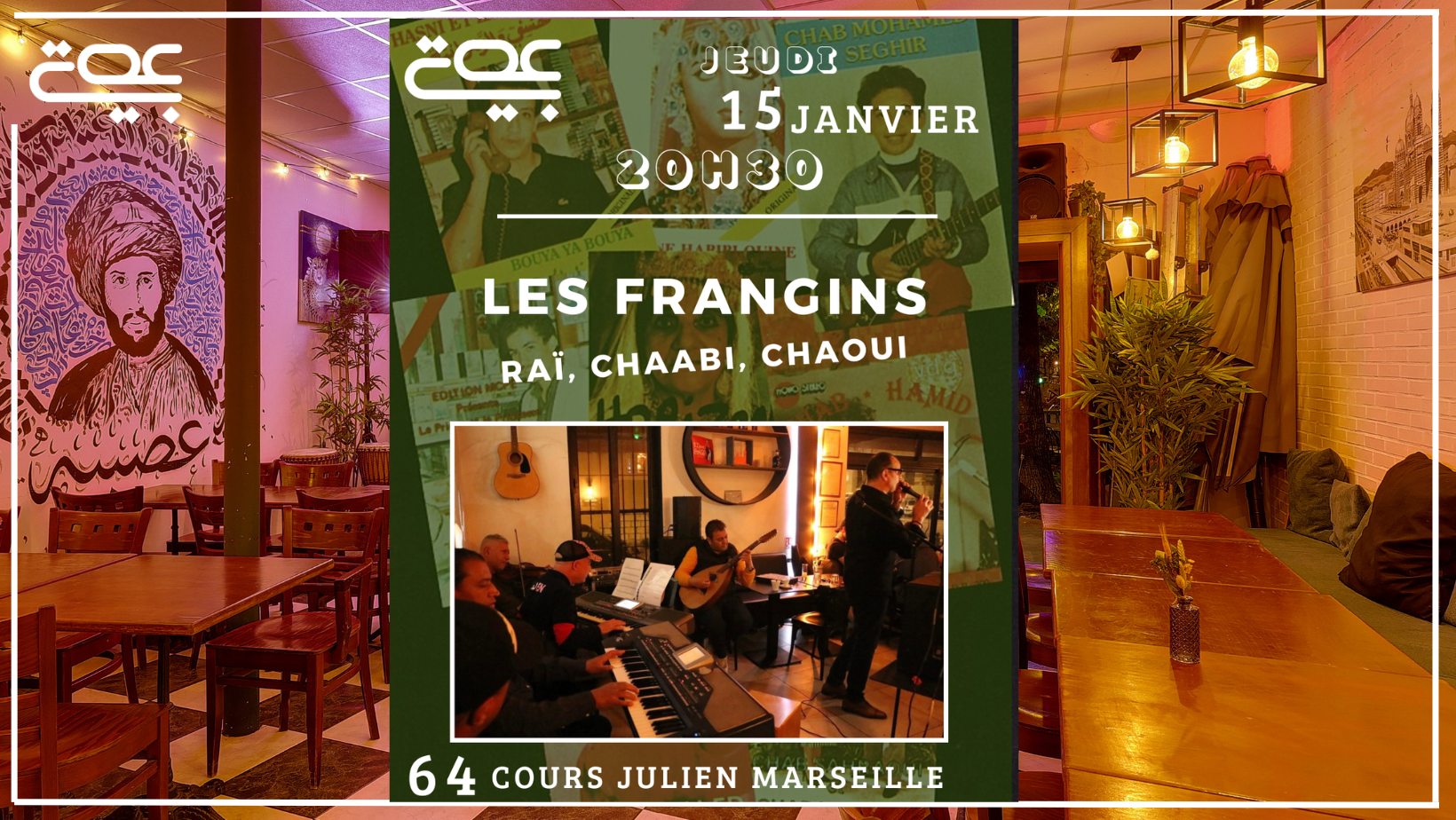 Soirée Orientale - Raï, chaabi, chaoui