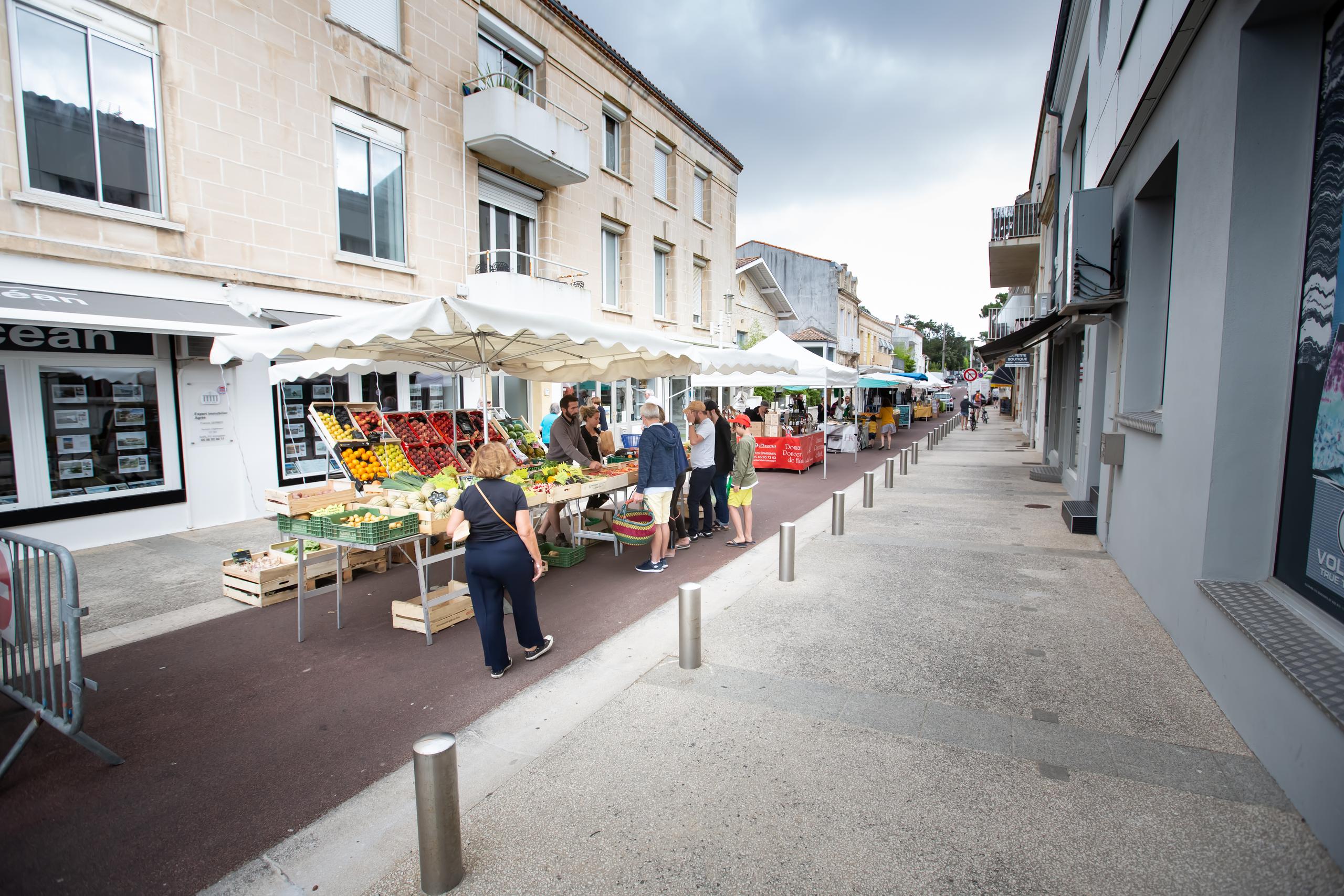 Marché des producteurs de Pontaillac
