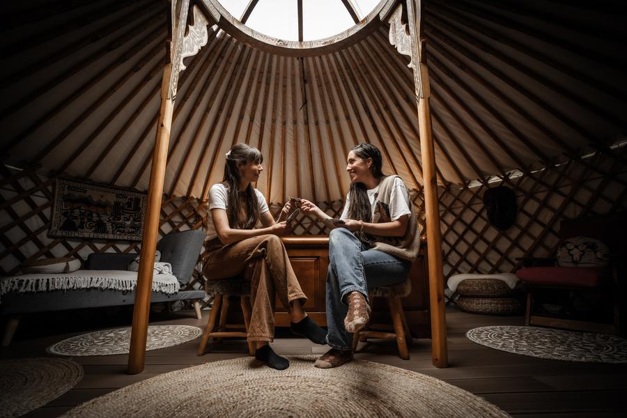 La yourte mongole des Géorennes_Champfromier