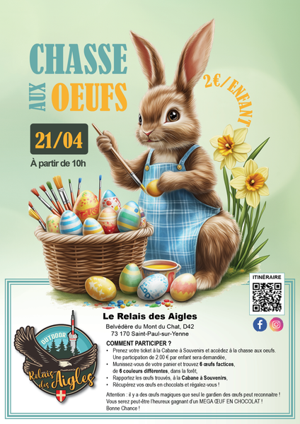 CHASSE AUX OEUFS - RELAIS DES AIGLES