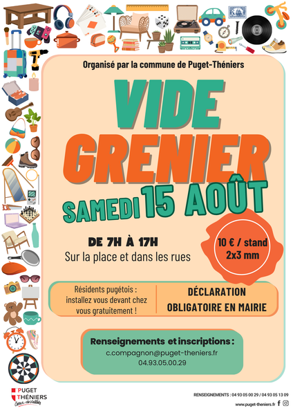Grand Vide-Grenier du 15 août