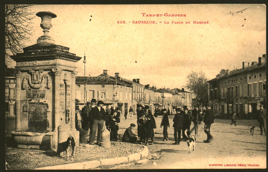Journées du patrimoine - Flashback carte postale : Caussade d’hier à aujourd’hui