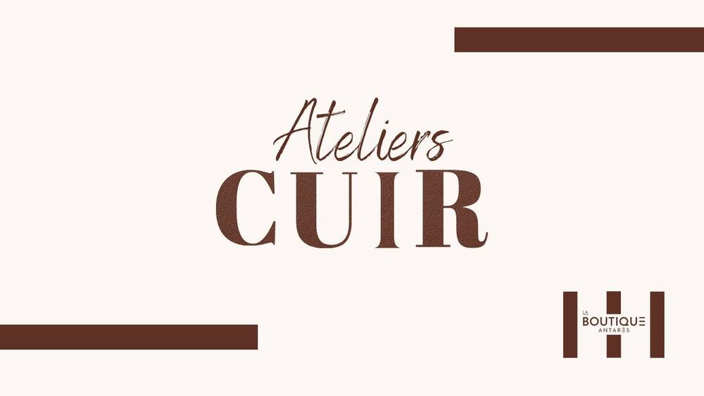 L'Atelier Cuir Octobre Rose par Antarès Sellier
