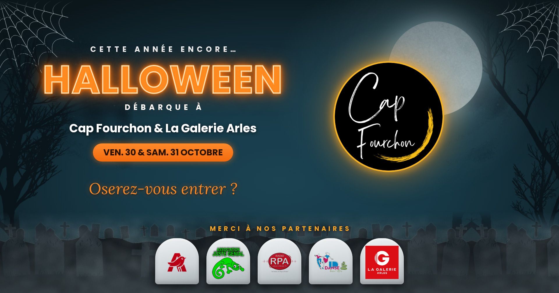 Halloween débarque à Cap Fourchon !