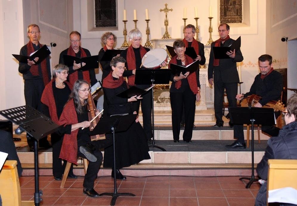 Concert de chant médiéval dans l'abbatiale de Saint-Chef