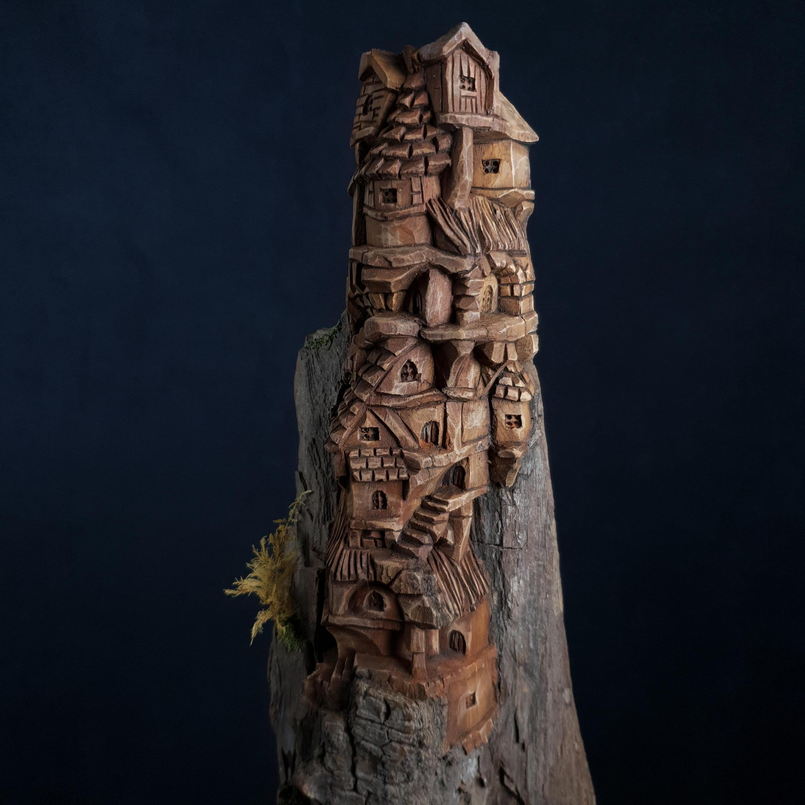 Exposition de sculptures bois - Mathieu Dupuy