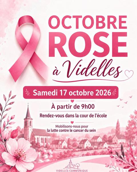 Octobre Rose u00e0 Videlles_Videlles