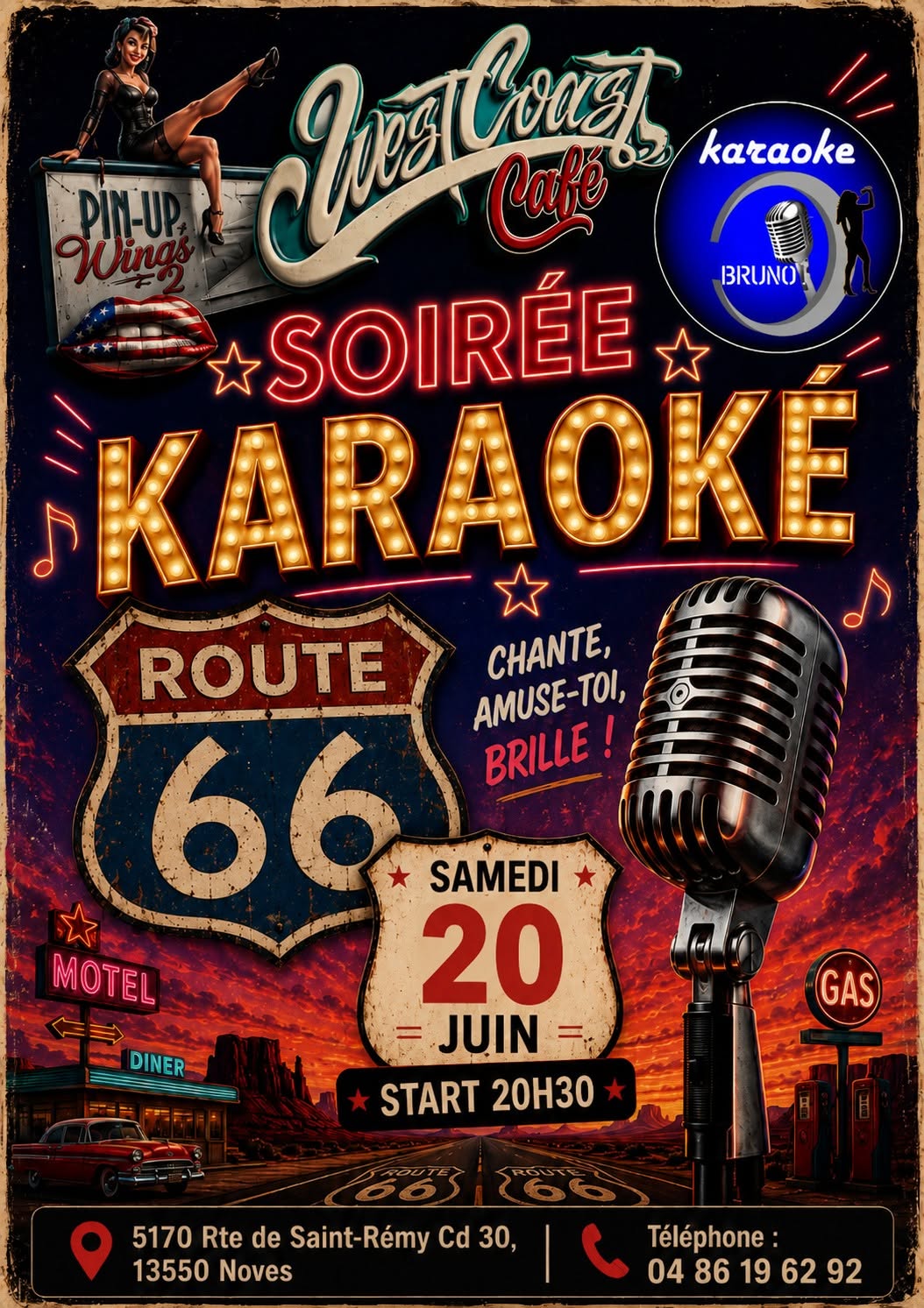 West Coast Café - Soirée karaoké