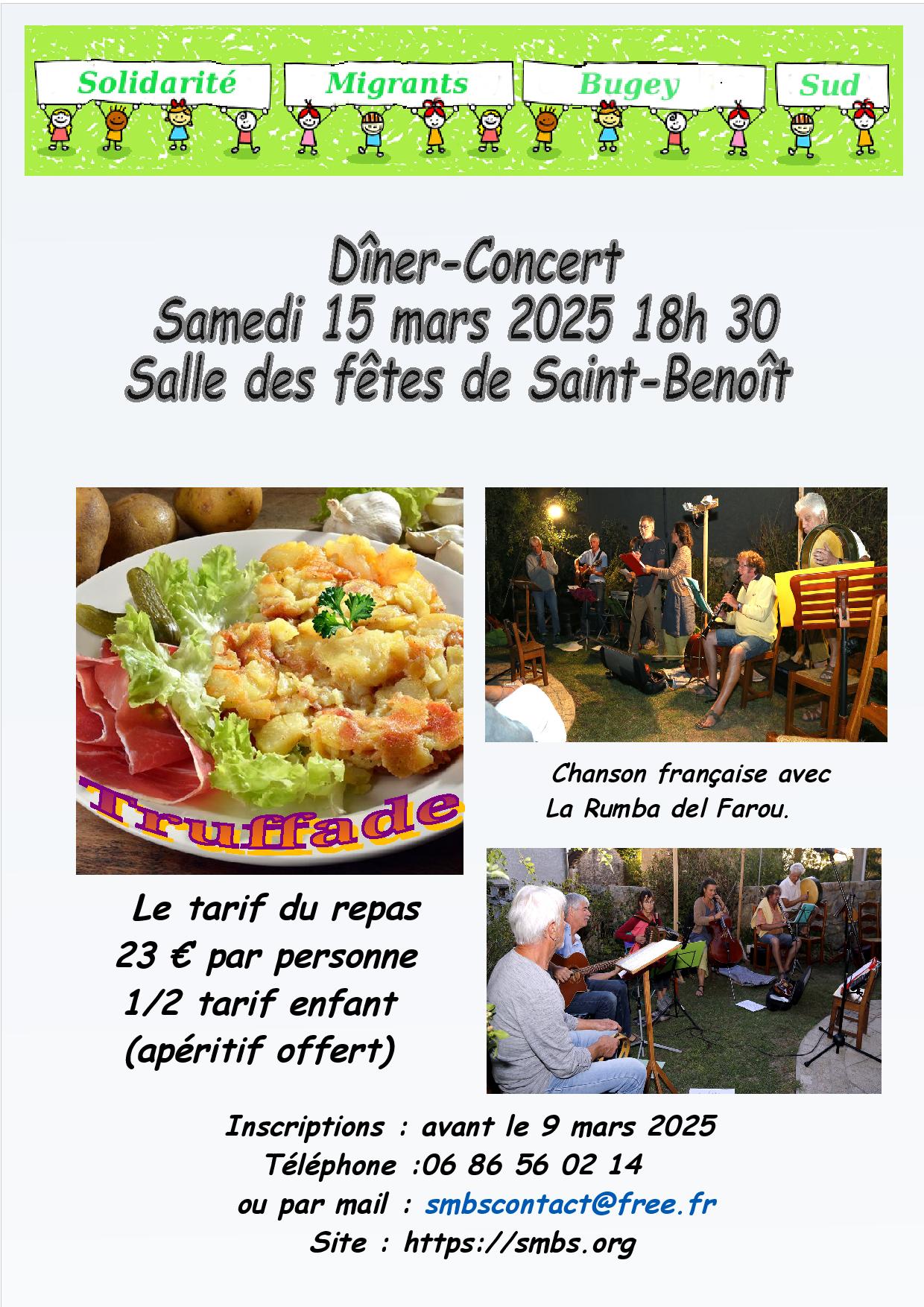 Diner concert_Groslée-Saint-Benoit