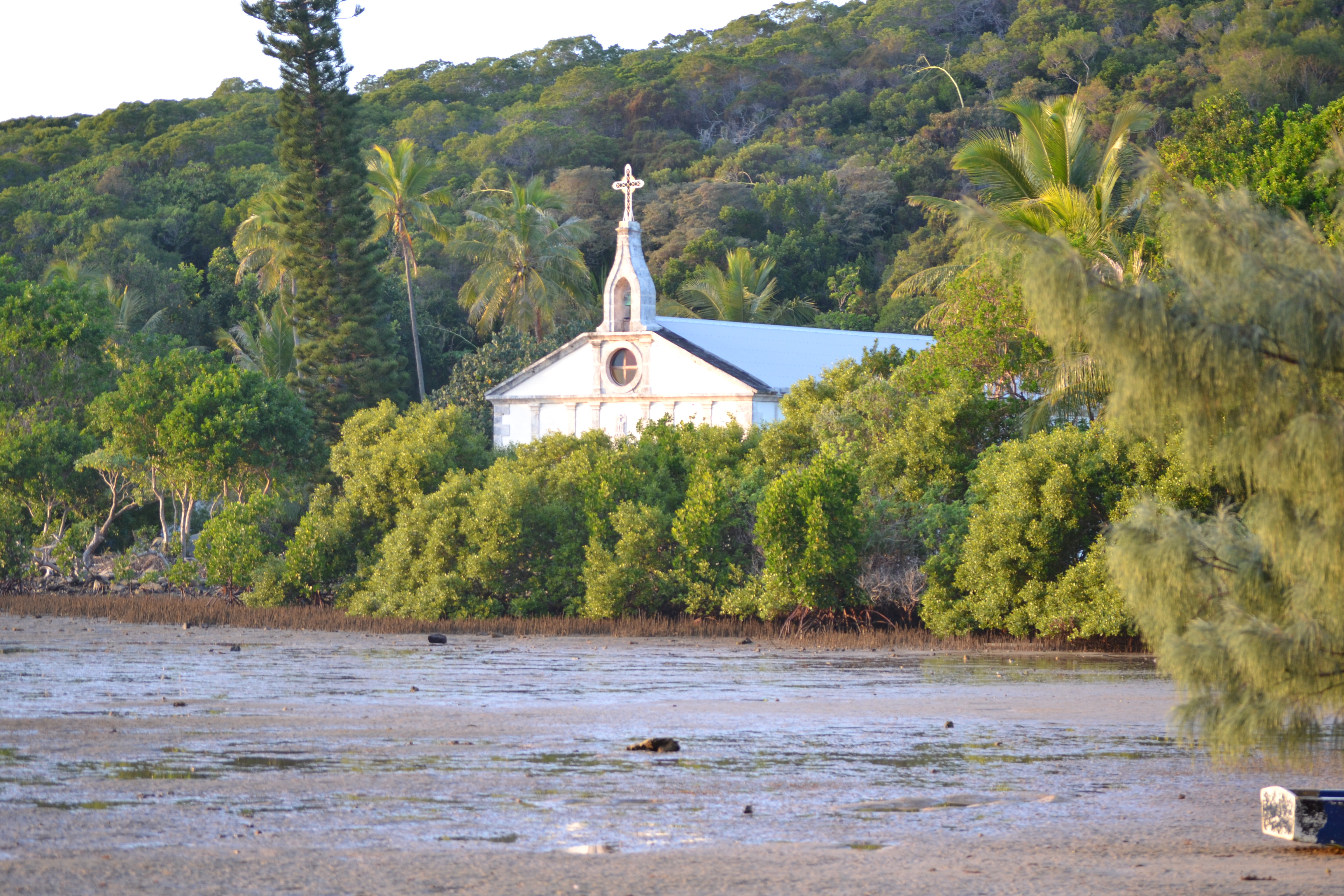 Eglise d'Ouara à l'ile Ouen