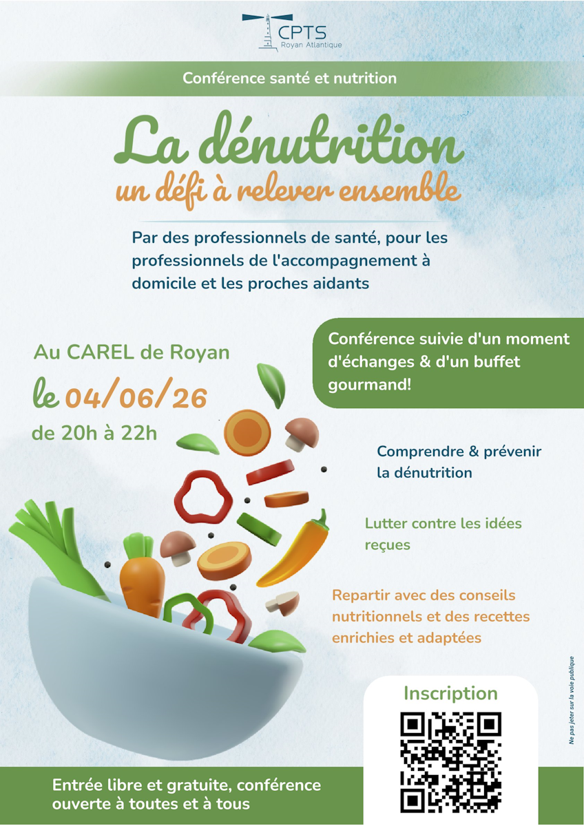 Conférence - La dénutrition, un défi à relever ensemble