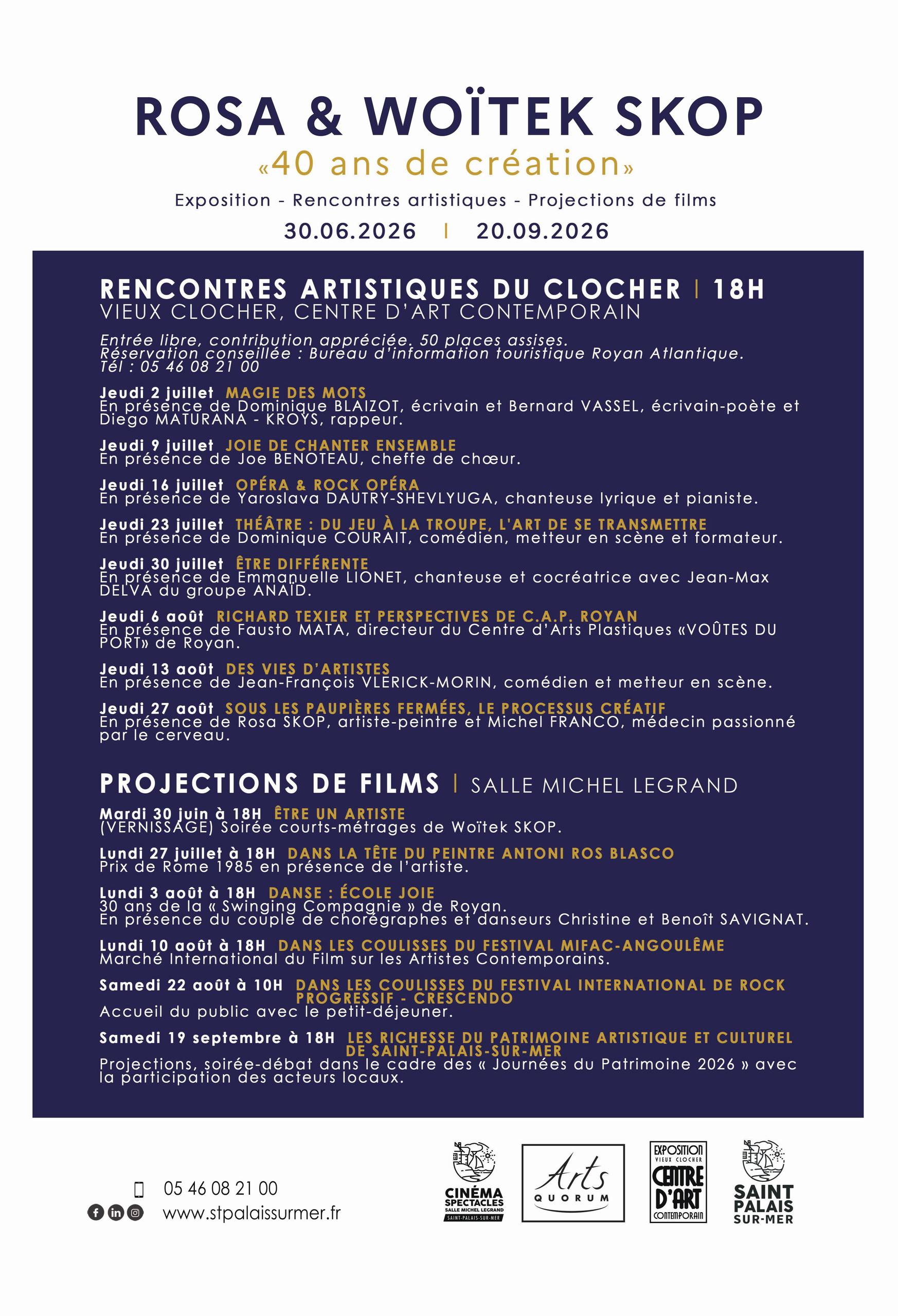 Projections de films - Vieux  clocher