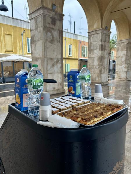 Dégustation avec kiosque spécialités locales