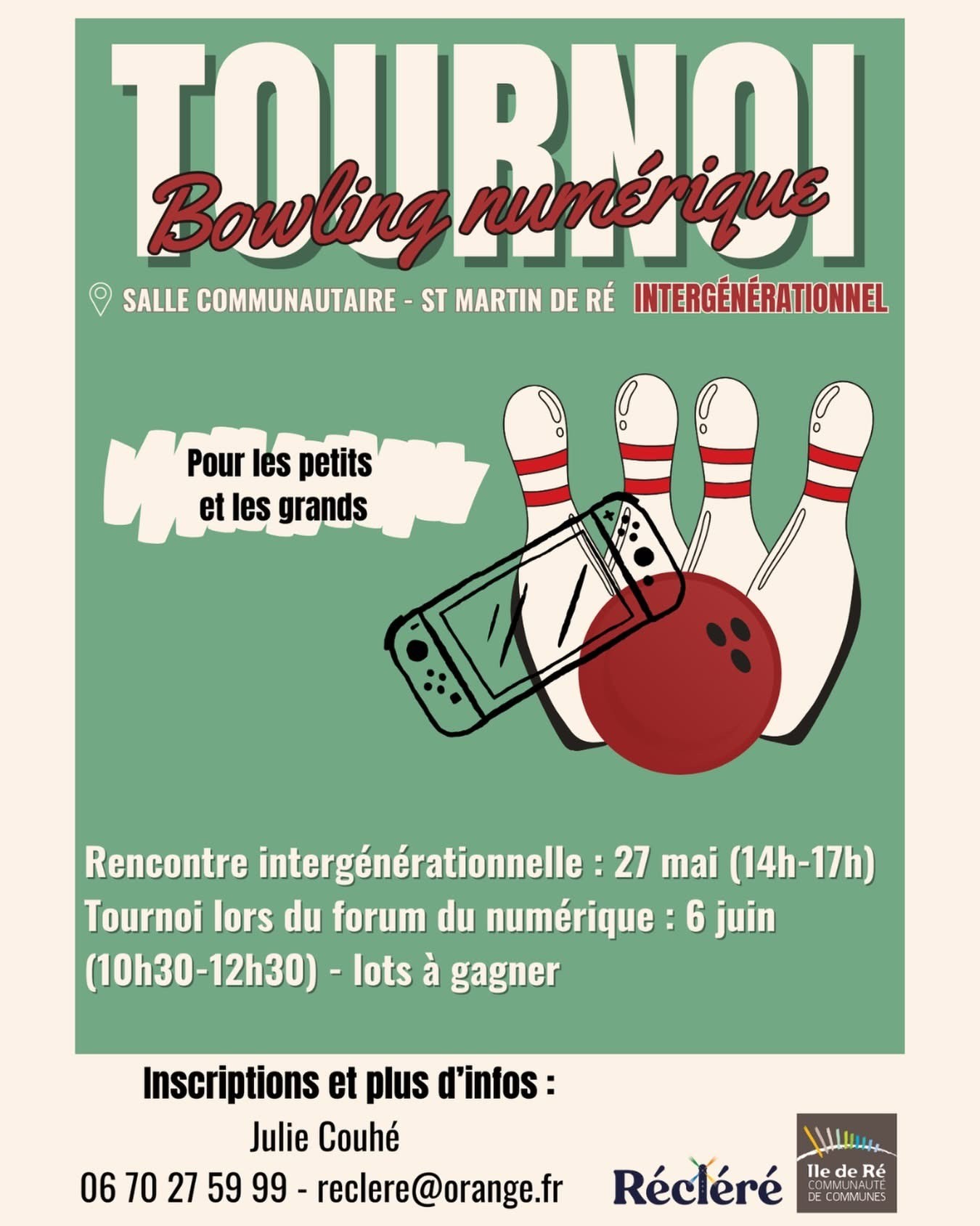 Tournoi de bowling numérique