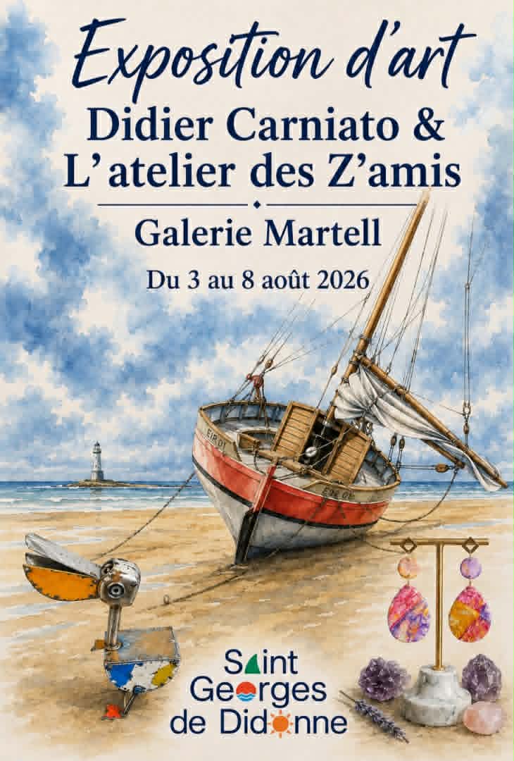 Exposition d'art : Didier Carniato & L'atelier des Z'amis