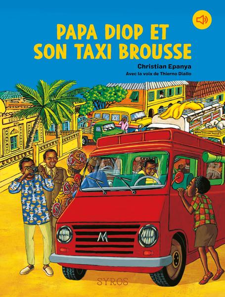 Affiche exposition Papa Diop et son taxi brousse