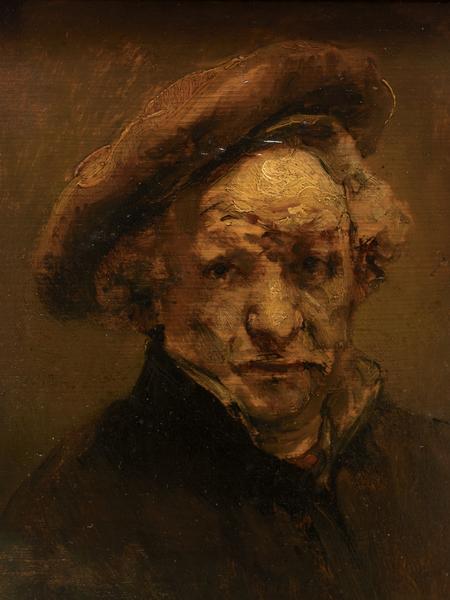 Rembrandt, Autoportrait