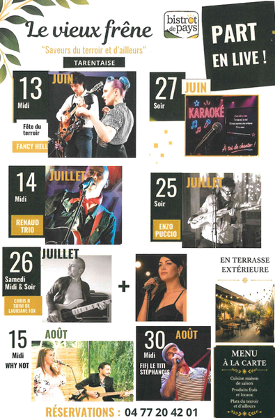 Concert au Vieux Frêne_Tarentaise