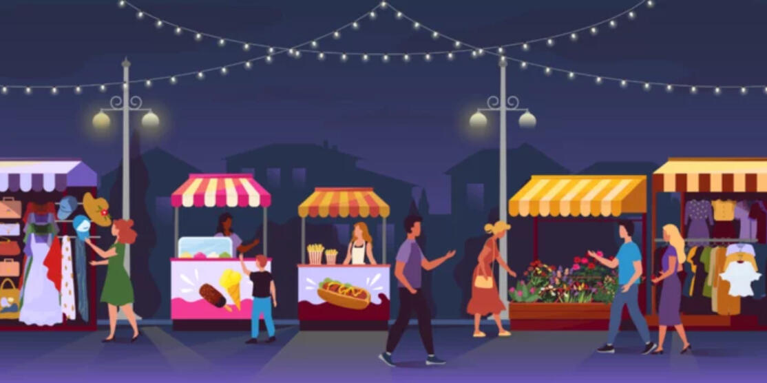 Marchés nocturnes - Place Bassompierre