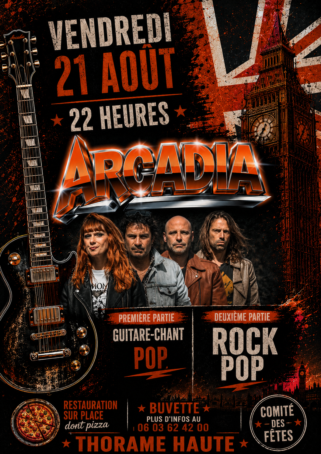 Concerts Pop Rock Arcadia