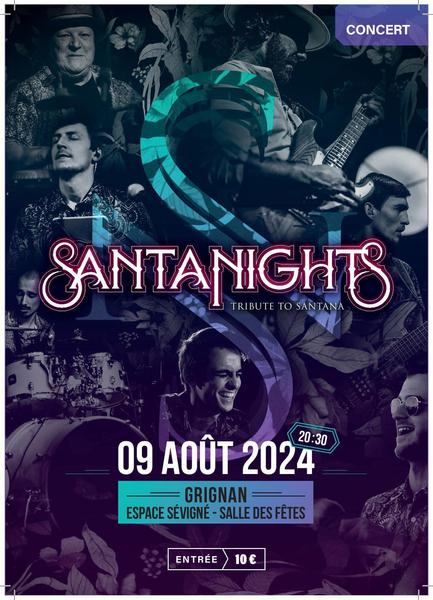 Concert Santanights – tribute to Carlos Santana - Grignan