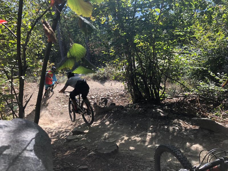 Cour accompagné avec moniteur vélo vtt xtreme glisses samoens