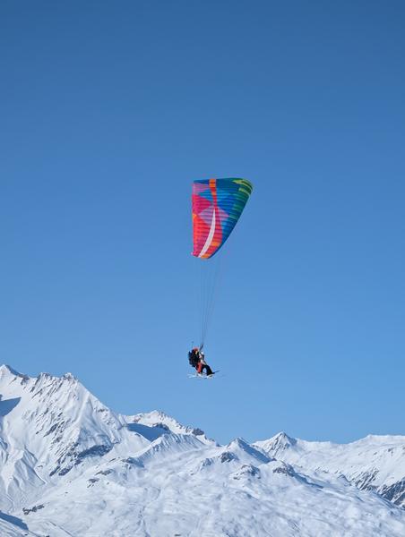 Vol Biplace à Vallandry Ecole de Parapente des Arcs