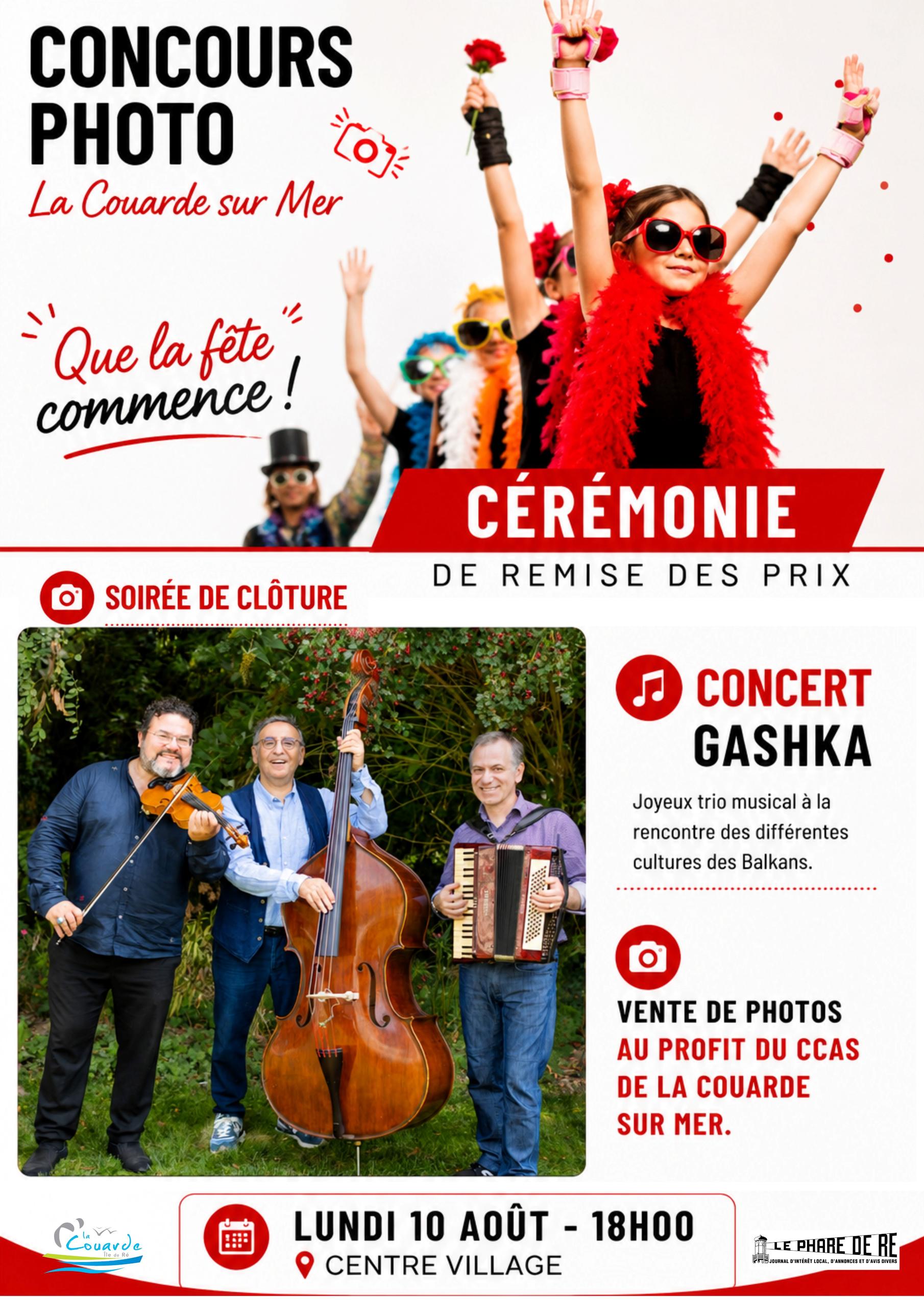 Concours photo - Cérémonie de remise de prix