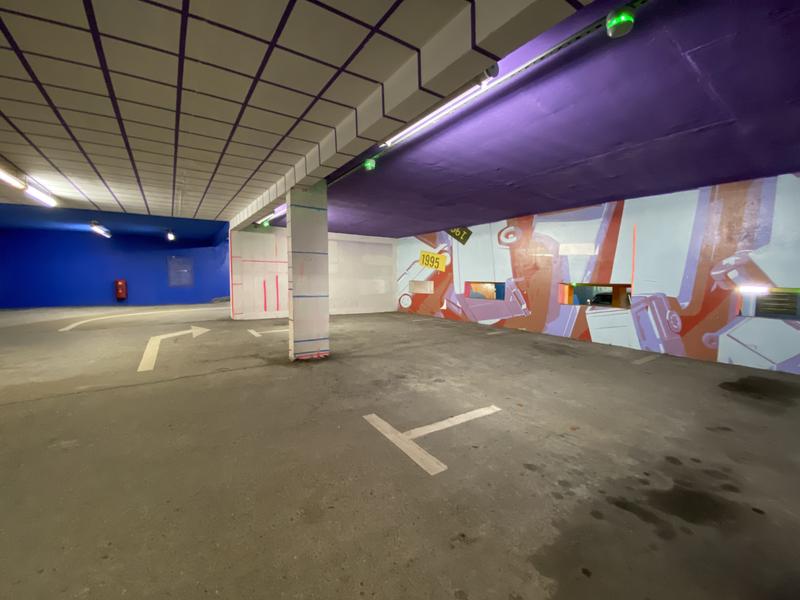 Parking souterrain 2KM3 - Espace Mont-Blanc_Saint-Gervais-les-Bains
