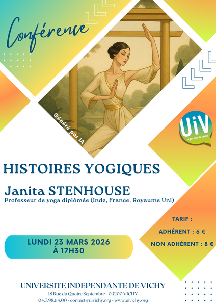 Conférence : Histoires Yogiques