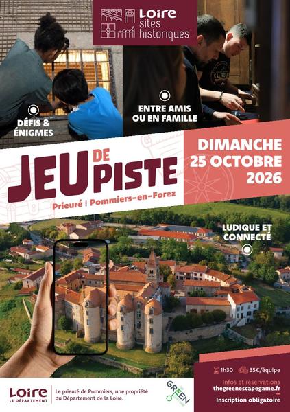 Jeu de piste connecté - Prieuré_Pommiers-en-Forez
